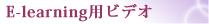 過去の研究会　E-learning用ビデオ